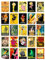Artery8 50 Pcs Vintage Advertising Aesthetic Collage Kit Old Advert Posters Wall Art Prints A6 Set Pack 14.8 x 10.5 cm (5.8 x 4.1) Bathroom Wall Decor Collection