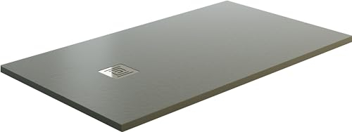 Aquabad Duschwanne/Duschtasse ARDESIA 130x90cm Grau Rechteck