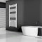 Aica Sanitarios Blanco Radiador Toallero de Agua, Calentador de baño, Calienta Toallas Rápidamente (1600x450 mm)