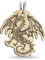 Drache Nordisch Schlüsselanhänger handgemacht aus Holz, Glücksbringer, Drachen, Fabelwesen, Märchen, Vikinger Geschenk, Walhalla, Mythologie