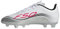 adidas Unisex Kinder F50 Messi Club Firm Ground/Multi Ground Football Boots Kids, FTWR White/Lucid red/Silver met., 28 1/2 EU