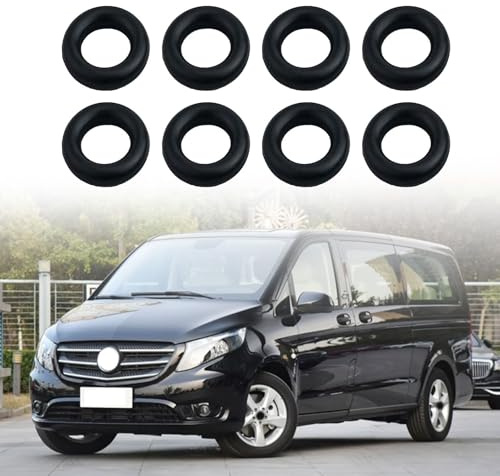 8 Stück mittlere Tür Geräuschunterdrückung Gummi für Mercedes für VITO W447 W448, schnell zu installieren und einfach zu bedienen