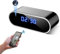 LaoZiTong 4K Full UHD Spy Camera Hidden Camera in Clock WiFi Hidden Cameras Video Recorder Wireless IP Camera Indoor Home Security Monitoring Nanny Cam 140° Angle Night Vision/Motion Detection