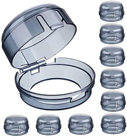 POPETPOP 10pcs Gas Stove Knob Covers Kitchen Essentials for Stove Safety Guard Material