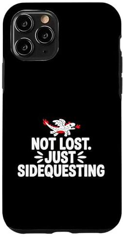 Not Lost. Just Sidequesting | Funny Gamer Side Quest Dragon Case for iPhone 11 Pro