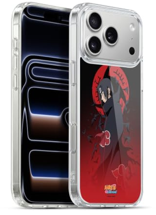 Head Case Designs Offizielle Naruto Shippuden Itachi Uchiha Darsteller Kunst Gelhülle [Militärischer Schutzgrad] Kompatibel Mit Apple iPhone 17 Pro Max Und Kompatibel Mit MagSafe
