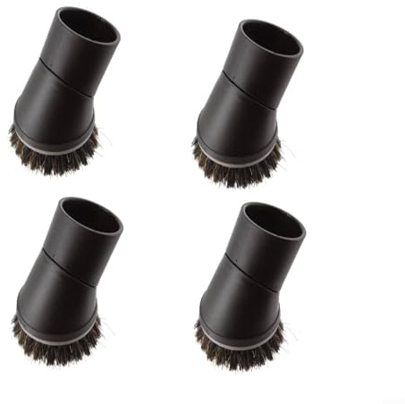 Lot de 4 brosses de meubles pour aspirateurs Miele C1 C2 C3 Compact et Classic Series avec raccord de 35 mm et poils en nylon pour le nettoyage domestique