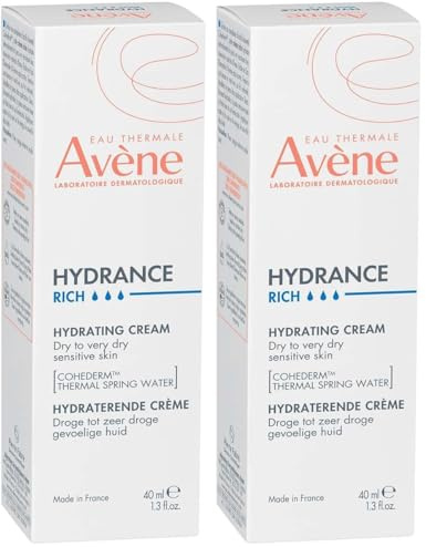 Avène Hydrance Reichhaltig Feuchtigkeitscreme, 40 Ml (Packung mit 2)
