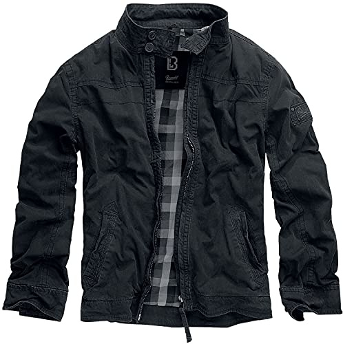 Brandit Yellowstone Herrenjacke, Schwarz, Regular