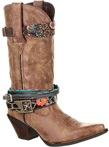 Durango Womens Crush By Durango 12 Accessory Western Boot, 8.5 M US