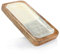 com-four® Deko Schale aus Holz - Eckige Holzschale beschichtet - Holz-Schüssel für Zimmerdeko, Snacks und Obst