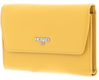 Picard Bingo Geldbörse für Damen aus hochwertigem Leder in der Farbe Honey, Maße: 10x15x2 cm, 88813421C6