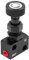 Bremsventil - Bremsproportionalventil Universal Motorsport Brake Absperrventil Druckregler(Schwarz)