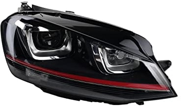 Johns, Scheinwerfer Xenon D3S/H7 rechts Beifahrerseite, kompatibel zu VW Golf VII (5G1/BA5) 08/12-12/16
