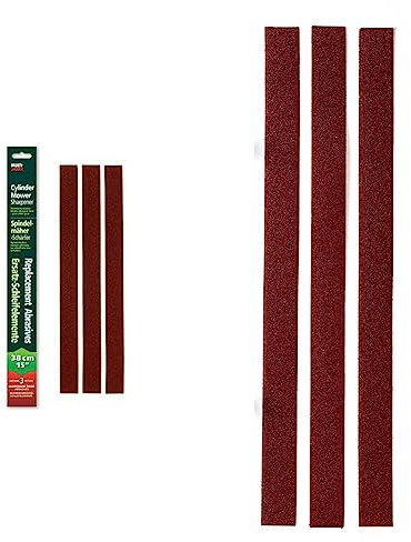 MULTI-SHARP 1109 Blade Sharpener for Cylinder Lawn Mowers 1110 Replacement Abrasives for Cylinder Lawn Mower Blade Sharpener 32-38 cm/15-Inch Cutting Width