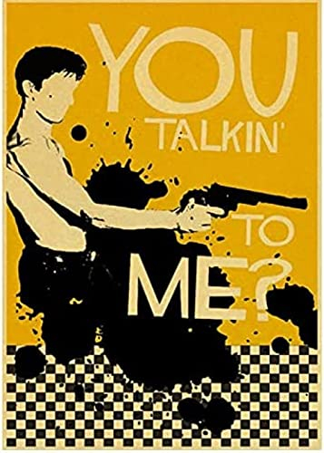Poster Taxi Driver Vintage Film Poster Leinwand Malerei Poster Und Drucke Kunst Wand Bilder Home Decor 50X70Cm Kein Rahmen