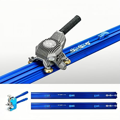 2,2 m/3 m manueller Schienen-Fliesenschneider, Großformat-Fliesenschneidemaschine mit eingebauten Saugnäpfen, Fliesen-Schiebermesser, Fliesenzange, Großformat-Fliesenschneider mit präzisem und