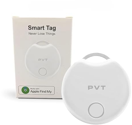 Ultimate Smart Tag Compatible with Apple iOS - Advanced Item Locator, Key Finder, Worldwide Tracking function - Tracker tag for Keys, Bags, Valuables (1)