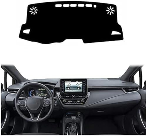 PUCHEN - Auto-Armaturenbrett-Abdeckung Armaturenbrett-Matte Sonnenschutz schützt Teppich blendfrei LHD - passt für Suzuki Swace 2019 2020 2021 2022