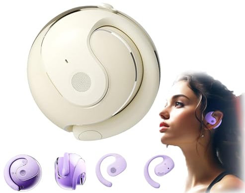 Yiokii Wireless Earbuds Bluetooth, X15 Pro Wireless Earbuds Bluetooth Headphones, Small Coconut Bluetooth Headset, Hanging Bluetooth Headset for Android/iOS