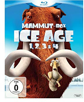 Ice Age - Box Set Teil 1-4/Mammut-Box [Blu-ray]
