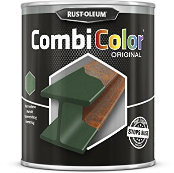 RUST-OLEUM 7338.0.75 Combicolor Original Hammerschlag, dunkelgrün