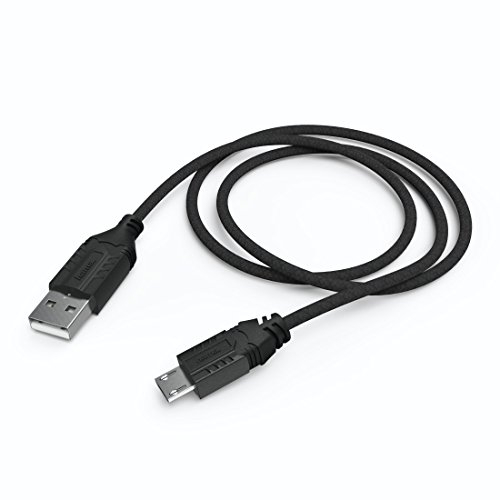 Hama Controller Ladekabel für PS4, „Basic“, 1,5 m (extra langes Kabel, microUSB-Anschluss) Aufladekabel