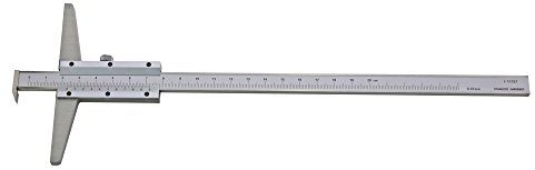 Tiefen-Messschieber/Schieblehre mit Haken, Nonius 1/50 = 0,02 mm(500 mm)