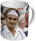 Roger Federer Tennis Fist Keramik Kaffeetasse / Tasse