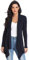 Dilgul Cardigan Damen Strickjacke Langarm Strickmantel Lang Pullover Open Front Unregelmäßiger Saum