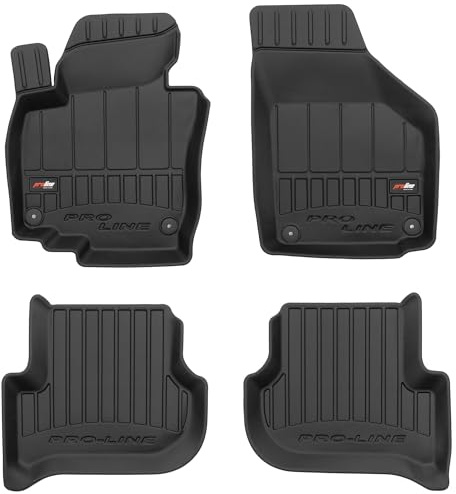 MOTOS Gummimatten Auto Fussmatte passend für Skoda Yeti 2009-2018 Crossover Verbessern Sie Ihren Reisekomfort mit Antirutschmatte Auto 3D- Allwetter fußmatten Auto, Schutz vor Verschmutzung