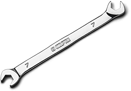 Capri Tools 7 mm Winkelmaulschlüssel, 30° und 60° Winkel, metrisch