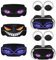 Geekria VR Headset & Controller Handle Skin Compatible with Meta Quest 2 Protective Cover, Protective Durable Scratch Resistant Quest 2 Sticker Purple Eyes