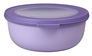 Mepal - Bol Multifonction Cirqula Rond - Boîte Conservation Alimentaire avec Couvercle - Convient comme Boîte de Hermétique pour le Réfrigérateur, Micro-ondes & Congélateur - 750 ml - Vivid lilac