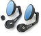 Motorrad spiegel Für Husqvarna Für Svartpilen 401 250 701 Blue Glass Rearview Round Lenker Bar End Rückansicht Seitenspiegel Motorradzubehör Seitenspiegel