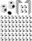 QWORK 60 Stück Pin Keeper Pin Rücken Anstecker Verschluss mit Schraubenschlüssel für Schmuck Brosche Namensschild (6 x 5 mm)