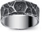 WESTMIAJW 9mm Viking Rings for Men Norse Runes Ring Jewellery Size V1/2