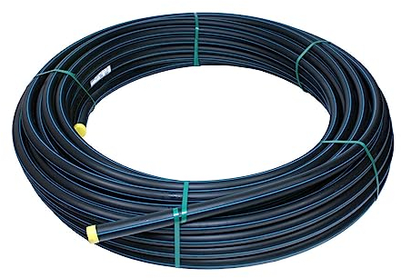 HD-PE Rohr 1 Zoll 32 x 100m Rolle PN10 - PE100 RC flexibles HDPE/Wasserleitung/Trinkwasser/Bewässerungsrohr - Gartenrohr