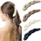 NATOSU 4 Fermagli per Capelli a Banana, Stile Vintage, per Coda di Cavallo, Clip Antiscivolo per Pesce