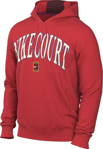 Nike Court Heritage Dri-Fit FQ2093 - Felpa da Tennis in Pile da Uomo