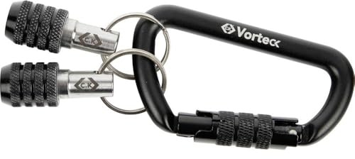 2 x Vorteck 1/4 Bithalter mit Schnellverschluss am Karabiner