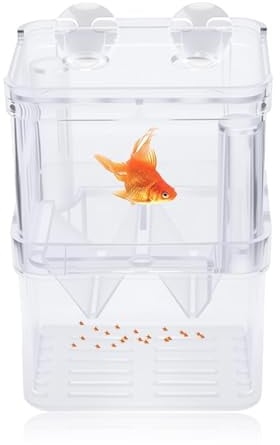 Aquarium Zuchtbox, Aquarium Brutkasten Transparent Multifunktional Aufzuchtbecken Große Aquarien Aufzuchtbehälter Fischzuchtbox für Kleine Fische Garnelen Clownfische Guppys