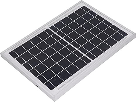 KUIDAMOS Chargeur de Panneau Solaire Portable étanche pour Petits Camps de Séchage – Panneau Solaire Léger 6 V 10 W pour Projets de Bricolage – Idéal pour Les Applications D'éclairage Hors Réseau