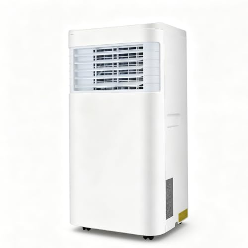 Portable Air Conditioner 7000 BTU, 3-in-1 AC Unit with Cooling Dehumidifier & Fan Modes for Rooms up to 350 sq ft, Quiet Mobile Aircon with Remote Control, 24H Timer & Window Kit for Bedroom Office