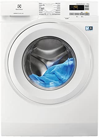 Electrolux EW6F512U Lavatrice a carica frontale PerfectCare 600 con Tecnologia SensiCare System, con cesto Gentle Care, 10 kg, Classe A, Bianco [Classe di efficienza energetica A]