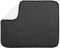 iDesign iDry Tapete de cocina, alfombrilla escurreplatos y fina fabricada en poliéster para un secado de platos óptimo, negro/blanco