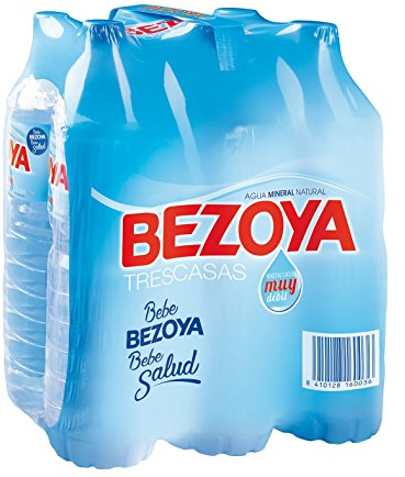 Bezoya - Agua Mineral Natural - Pack 6 x 1.5 L