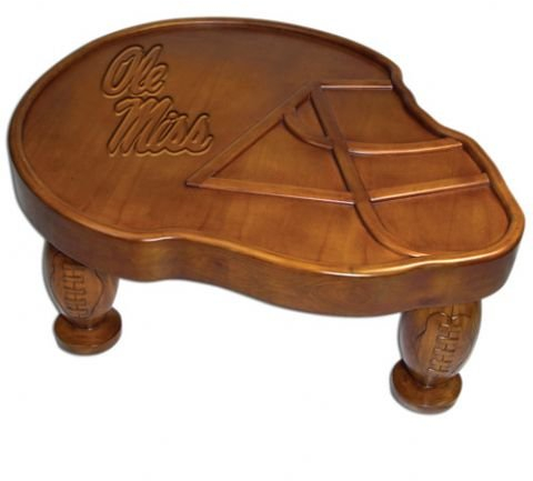 NCAA Ole Miss Rebels Team Helm Couchtisch