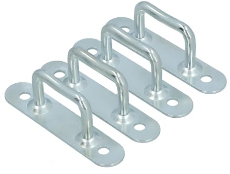 Carpoint Riemenkrampe Metall 36mm 4-Stück, Silber