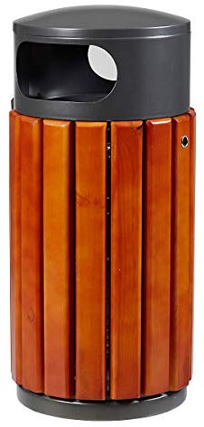 ROS CORBEILLE EXTERIEUR 40L BOIS 57996